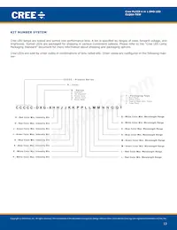 CLQ6A-TKW-C1L1R1H1QBB7935CC3 데이터 시트 페이지 13