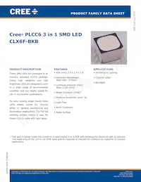 CLX6F-BKB-CP14S3 Datenblatt Cover