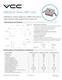 CMD28-21VRC/TR8 Datasheet Cover