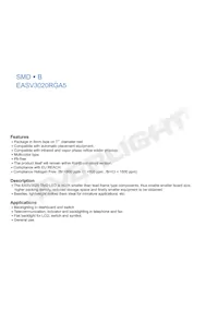EASV3020RGA5 Datasheet Cover