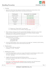 FA1101C-M-TR Datasheet Pagina 7