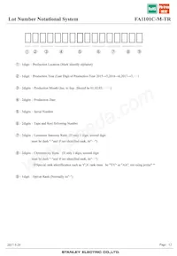 FA1101C-M-TR Datasheet Pagina 12