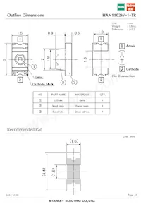 HAN1102W-1-TR Datasheet Page 2