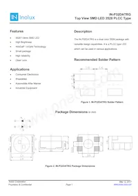 IN-P32DATRG Datasheet Cover