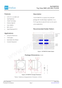 IN-P36BTEG Datasheet Copertura