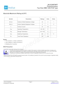 IN-S126BTNPT Datasheet Page 2