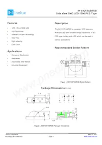 IN-S126TASRGB Datasheet Cover