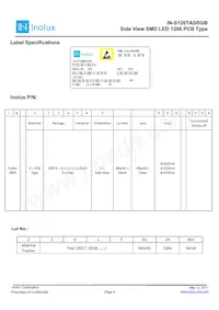 IN-S126TASRGB Datasheet Page 6