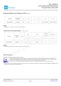 INL-3AHIR15 Datasheet Page 2