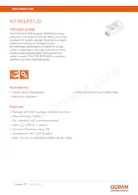 KY DELPS1.22-UGVI-36-J3S5-20-S Datasheet Cover
