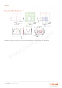 LA B6SP-DBFA-24-G3R3-140-R33-Z Datasheet Pagina 12