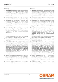LA E67B-T2V1-24-1-Z Datasheet Page 18