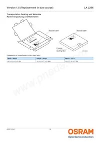 LA L296-P1R2-Z Datasheet Page 16