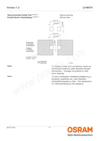 LA M676-Q2T1-24 Datasheet Page 11