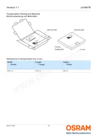 LA M67B-T2V1-1-Z Datasheet Pagina 16