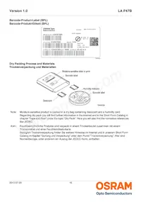 LA P47B-T2V1-24-1-Z數據表 頁面 16