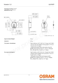 LA P47F-V2BB-24-3B5A-Z Datasheet Pagina 11