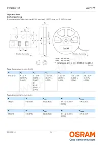 LA P47F-V2BB-24-3B5A-Z 데이터 시트 페이지 16