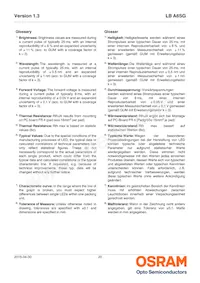 LB A6SG-T1U2-35 Datasheet Pagina 20