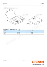 LB P4SG-S2U1-35-1 Datasheet Page 18