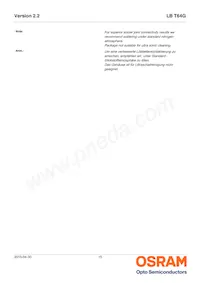 LB T64G-V1CA-59-0-20-R33-Z Datasheet Page 15