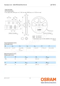 LB T673-L2P2-25-1-10-R18-Z Datasheet Pagina 16