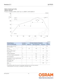 LB T673-M2P1-25-Z Datasheet Page 14