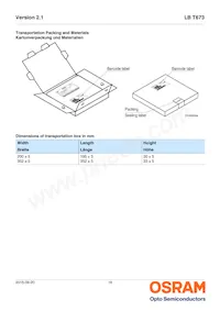 LB T673-M2P1-25-Z 데이터 시트 페이지 18