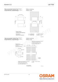 LB TTSD-R1T2-25-1-Z Datasheet Pagina 12