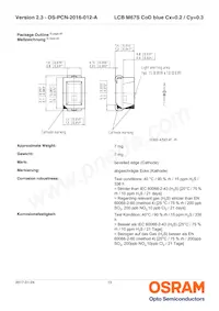 LCB M67S-K2M1-2J8L-1-Z 데이터 시트 페이지 13