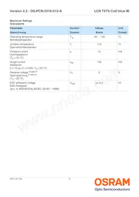 LCB T67S-P2R2-2J8L-1-10-R18-Z 데이터 시트 페이지 3