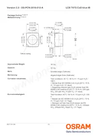 LCB T67S-P2R2-2J8L-1-10-R18-Z 데이터 시트 페이지 13