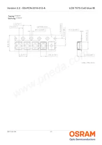 LCB T67S-P2R2-2J8L-1-10-R18-Z 데이터 시트 페이지 17