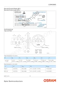 LCW E6SG-U2AB-Q3R5-Z Datasheet Pagina 15