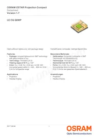 LE CG Q8WP-6P5Q-2-0-A40-R18-ZI Datasheet Copertura