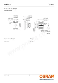 LH R974-LP-1 Datasheet Page 10