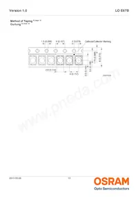 LO E67B-U2AA-24-1-Z Datasheet Pagina 13