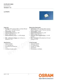 LO R976-PS-1 Datasheet Cover