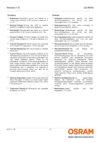 LO R976-PS-1 Datasheet Page 19