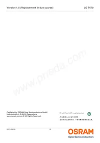 LO T670-J1K2-24-Z Datasheet Pagina 19