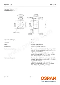 LO T676-R1S2-24-Z Datasheet Page 10
