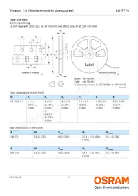 LO T776-R1S2-24-Z Datasheet Page 14