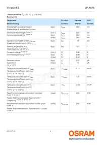 LP A675-N1P2-25-Z 데이터 시트 페이지 4