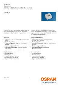 LP T670-G2J1-1-0-10-R18-Z Datasheet Cover