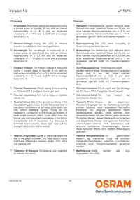LP T67K-E1G2-25-Z Datasheet Page 18