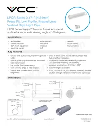 LPCR050CTP Datenblatt Cover
