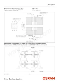 LRTBG6TG-TU7-1+V7AW-36+ST7-68-20-R18-IB Datasheet Pagina 17