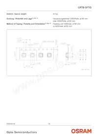 LRTBGFTG-T7AW-1+V7A7-29+R5T9-49-20-S-ZB Datasheet Page 19