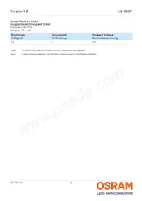LS B6SP-CADB-1-1 Datasheet Pagina 6