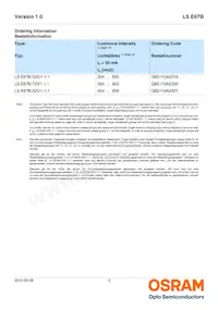 LS E67B-S2V1-1-1-Z Datasheet Page 2